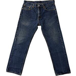 LEVI’S 505 Denim Carpenter Jeans W33 L30 Vintage Indigo Straight Fit Normcore